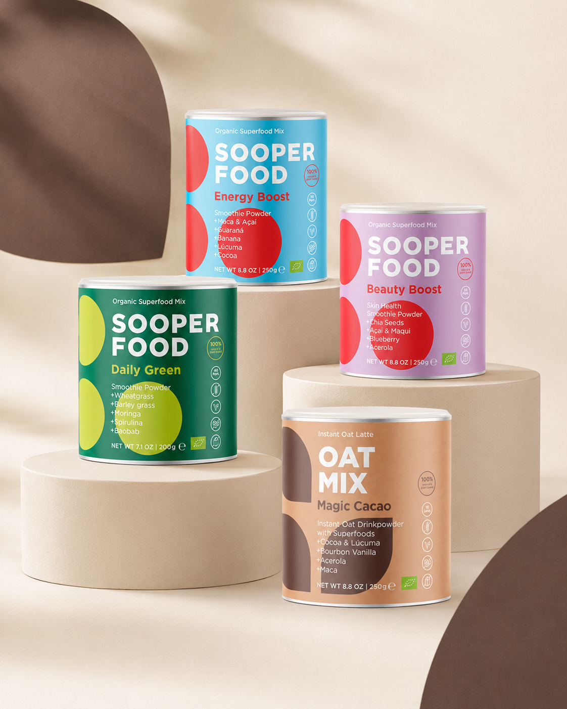 Sooperfood Produktmix für den Botschafterstart